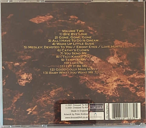 The Everly Brothers Collection. Volume One & Two.  2 Discs.