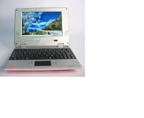 7" TFT Wi-Fi Mini Laptop Netbook with WinCE 6.0 OS