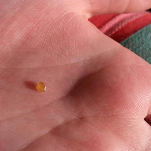 0.15ct Orange diamond