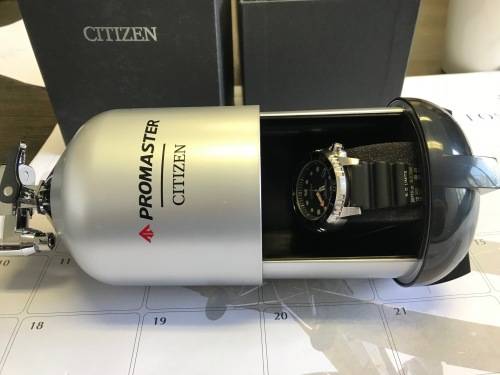 CITIZEN Eco-Drive BN0150-28E Promaster Diver Men's Black Poly Strap Watch