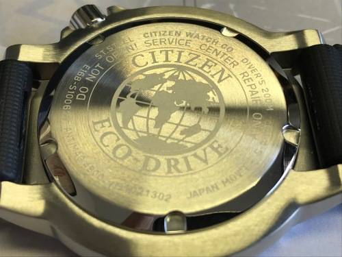 CITIZEN Eco-Drive BN0150-28E Promaster Diver Men's Black Poly Strap Watch