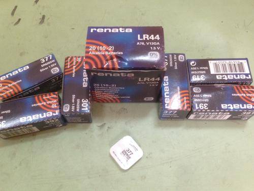 RENATA 315,317,319,321,329,361,370,384,392,395,396,399 WATCH BATTERIES