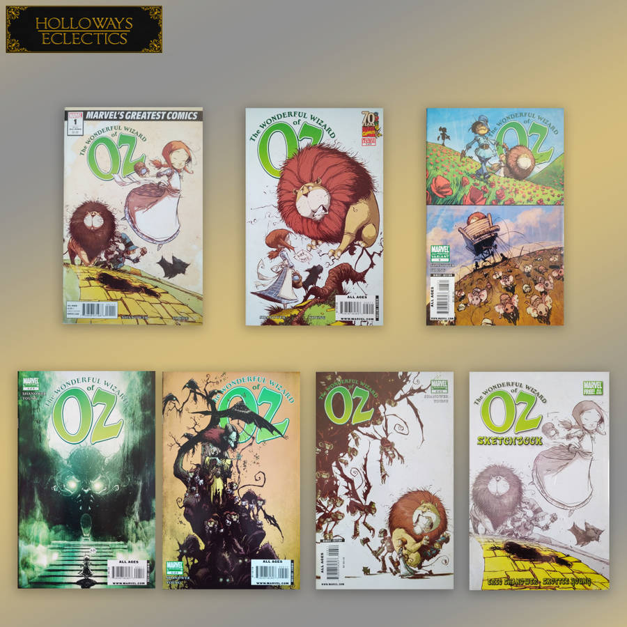 The Wonderful Wizard of OZ Marvel Comic Series
