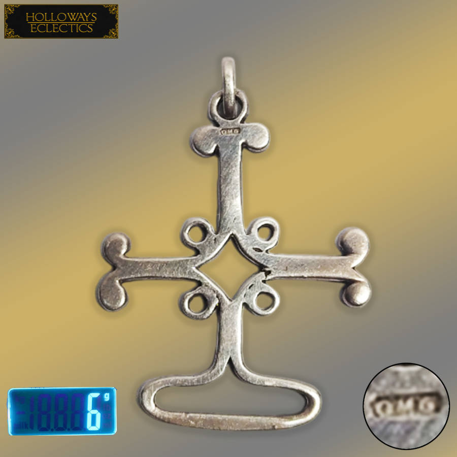 Ola Gorie Silver Celtic Cross Pendant