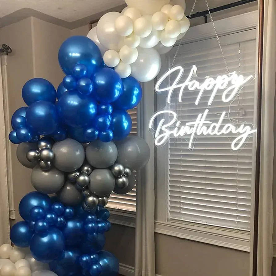 Happy Birthday Led Light Sign