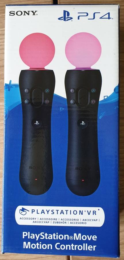 PlayStation VR Headset + Move Motion Controllers - Unopened New Condition