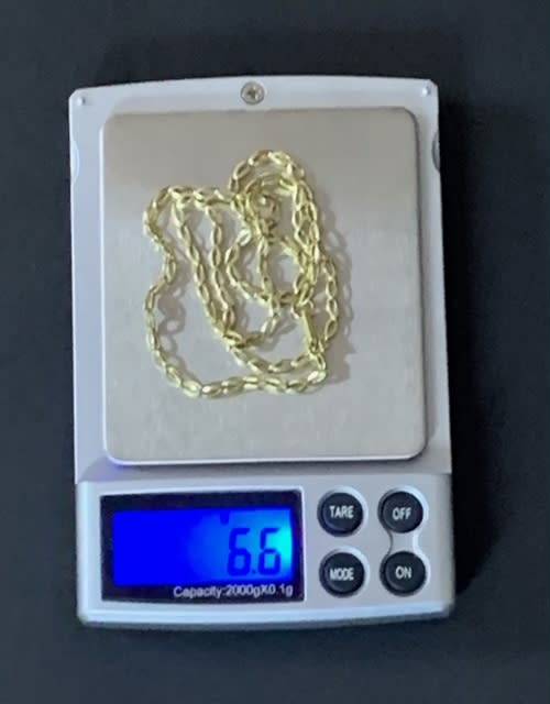 Necklace-18ct Yellow gold