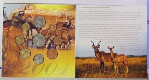 2001 Uncirculated Coin Set `BABY GIFT SET`