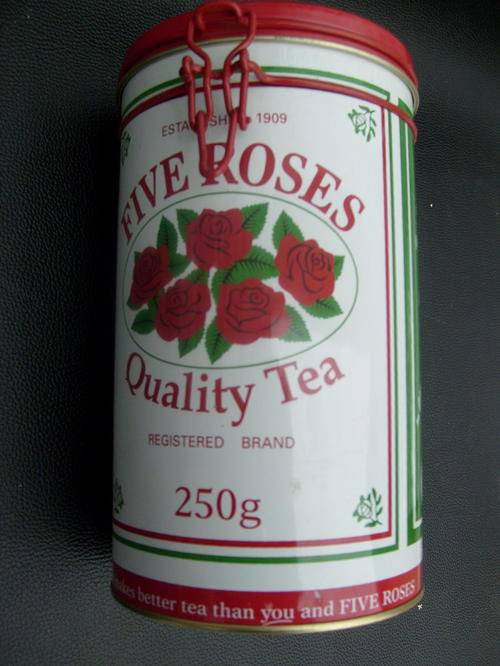 Five Roses Tea Tin