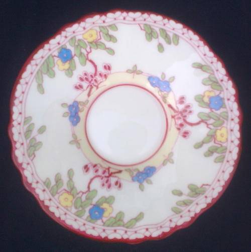 Lovely ROYAL DOULTON BONE CHINA SAUCER #1, made in England c.1930.