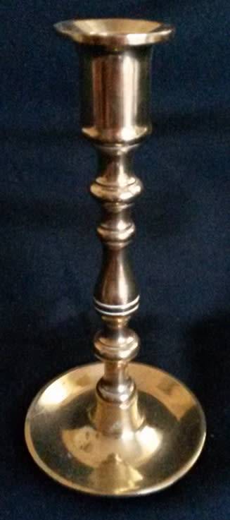 Lovely vintage brass candle holder