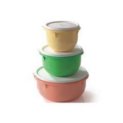 Tupperware handy bowl set (3) OUT OF RANGE ITEM!!