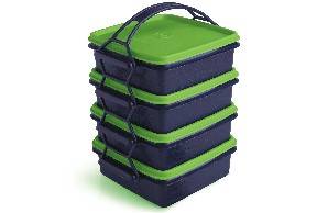 Tupperware Snack  Tower with handle (850ml x 4)