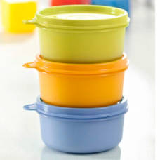 Tupperware three serving cups (200ml x 3)