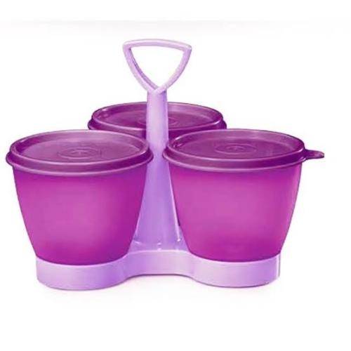 Tupperware condimate Server Set ALSO AVAILABLE IN PURPLE