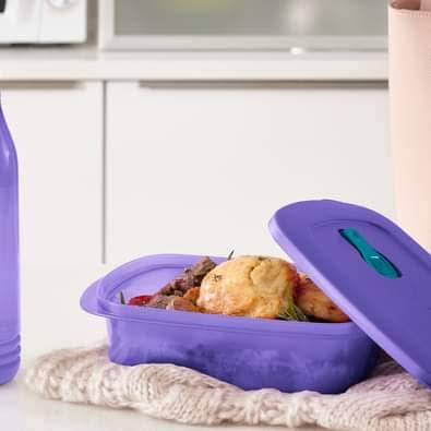 Tupperware Crystalwave Rectangle 1L  MICROWAVEABLE