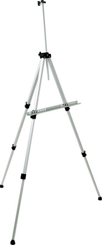 Lightweight aluminium folding easel in nylon bag