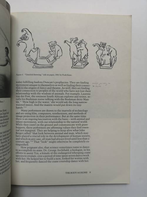 The Knowing Body: Elements of Contemporary Performance and Dance: by Steinman, Louise