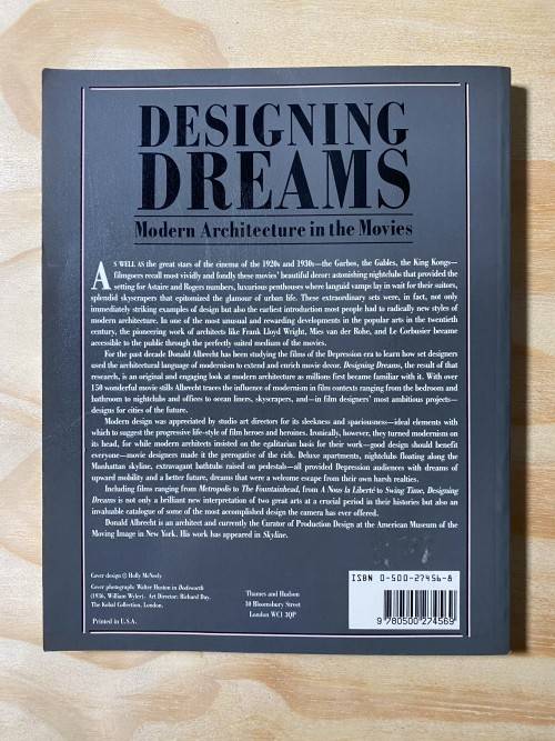 Designing Dreams: Modern Architecture in the Movies