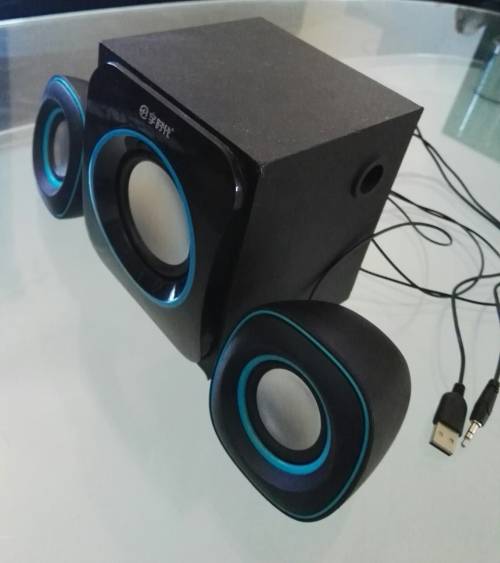 ***PORTABLE LAPTOP SPEAKERS WITH SUBWOOFER