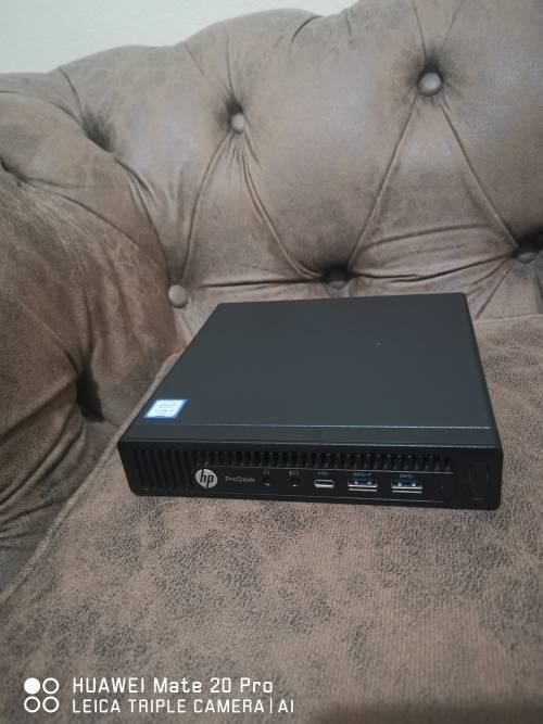 *** LIKE NEW HP PRODESK MINI PC i5 QUAD-CORE// 4 GB RAM// 500 GB Sata Drive