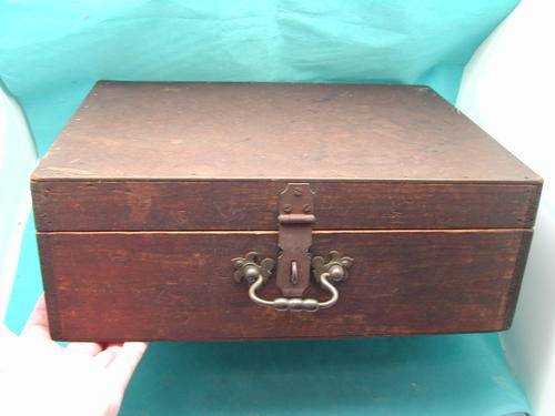 Rustic Wooden Toolbox, C.1950