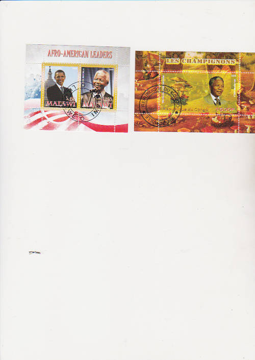 2 nelson mandela specials . les champignons and afro american leaders