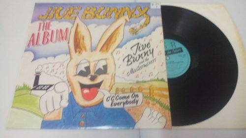 jive bunny and the mastermixers-the album-lp/vinyl/sleeve/cover in vg+ condition