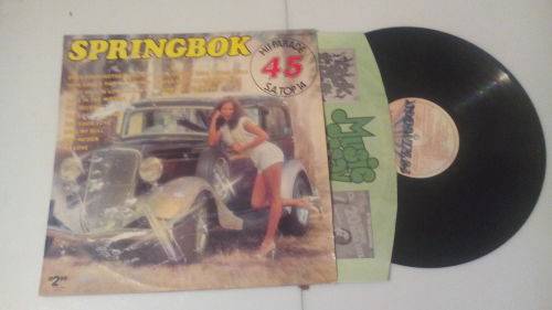 springbok hit parade-no:45- lp/vinyl-in g++/vg condition-sleeve/cover-damaged-see pics