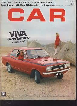 car magazine-june 1969-100% in tact-see scan-vintage