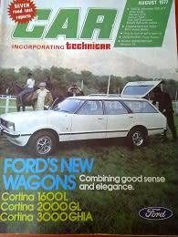 car magazine-august 1977