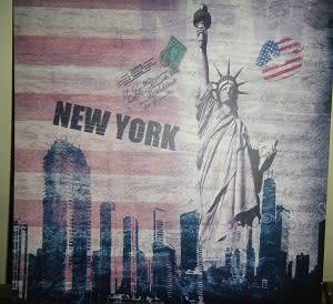 new york -wall decoration-48cmx46cm