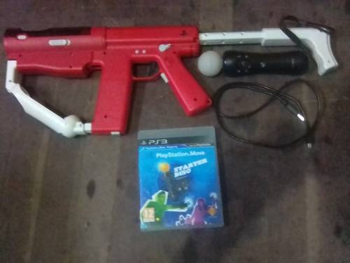 LATE ENTRY!!!-PS3 - Official Playstation Move Navigation 1xController+gun+starter disc +cables
