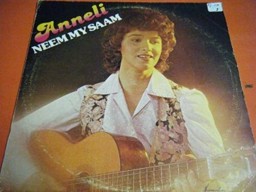 ANNELI-NEEM MY SAAM-SPEED33-LP-COVER HAS RING WEAR AT FRONT-LP IS GOOD