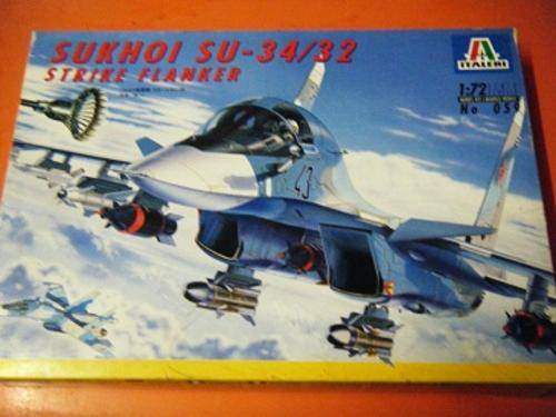SUKHOI SU-34/32 STRIKE FLANKER-BY ITALERI-1:72 SCALE