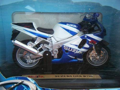 SALE!!!!SUZUKI GSX R750-BY MAISTO-1/18 SCALE-NEW IN BOX