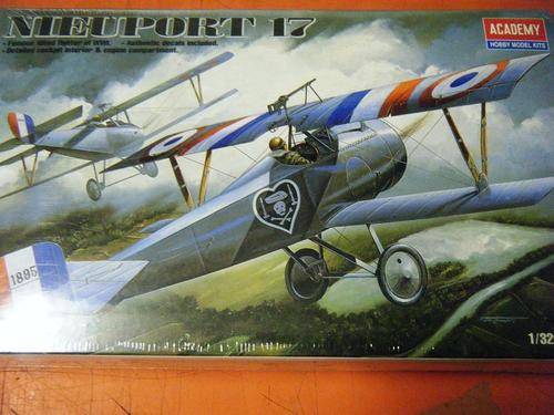 NIEUPORT 17-BY ACADEMY-1/32 SCALE-NEW AND SEALED