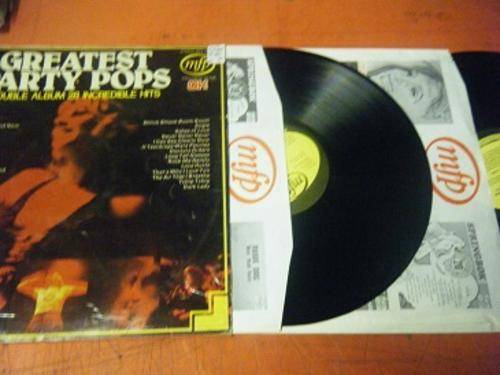 greatest party pops-double album 28 incredible hits-lp-in GOOD PLUS condition