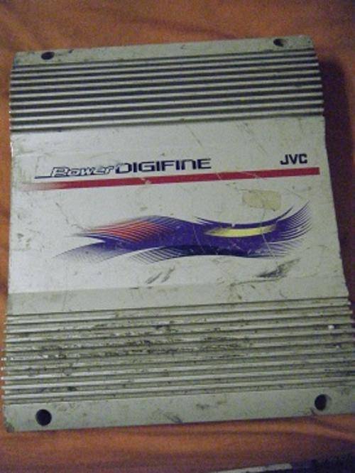JVC POWER DIGIFINE-1000WATT-4 CHANNEL/CROSSOVER CAR AMPLIFIER-IN 100%WORKING CONDITION