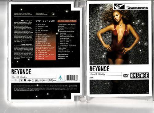 BEYONCE'-LIVE AT WEMBLEY 2004-DVD-USED ONLY 1 TIME-EXCELLENT CONDITION-SEE SCANS AND PICS
