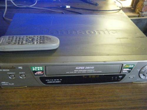 PANASONIC-NV-SD230 SUPERDRIVE-LONGPLAY-WITH REMOTE-100% WORKING-TESTED