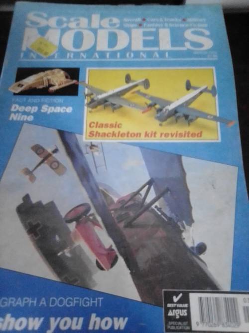 SCALE MODELS INTERNATIONAL MAGAZINE 1993 MARCH