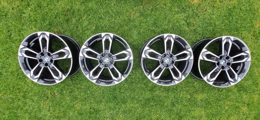 BMW  Original 19` M Lt/Aly wheels Double-spoke style 871 M Bicolour (as new)