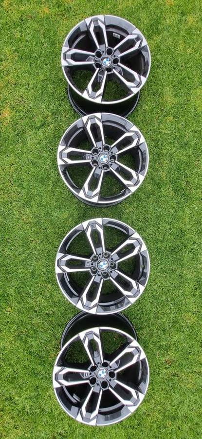 BMW  Original 19` M Lt/Aly wheels Double-spoke style 871 M Bicolour (as new)