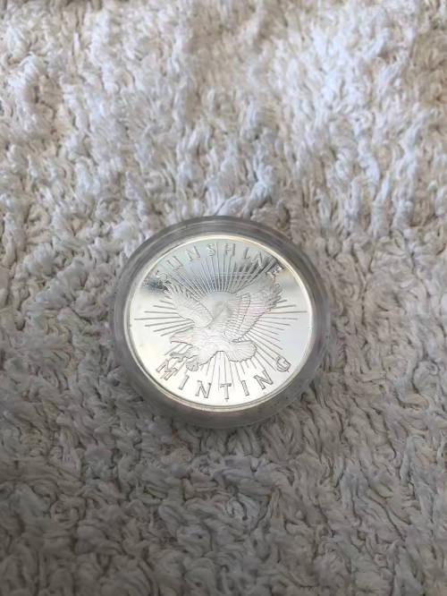Silver Mint 1/2 oz silver coin