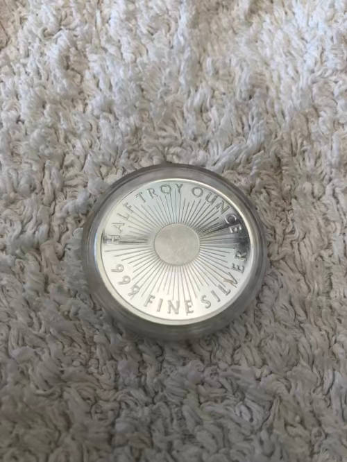 Silver Mint 1/2 oz silver coin