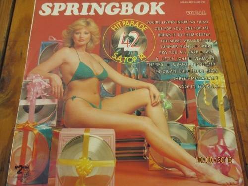 SPRINGBOK HIT PARADE 42 -- VINYL LP