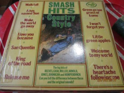 SMASH HITS COUNTRY STYLE -- VINYL LP