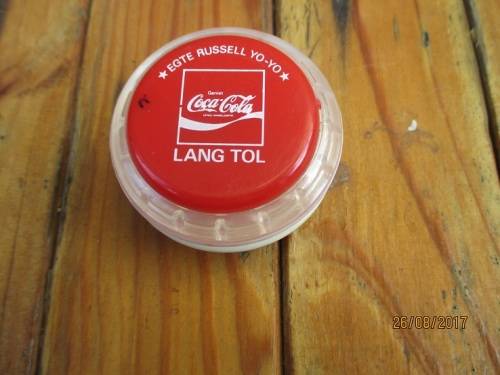GENUINE RUSSELL YO-YO COCA COLA WITH STRING