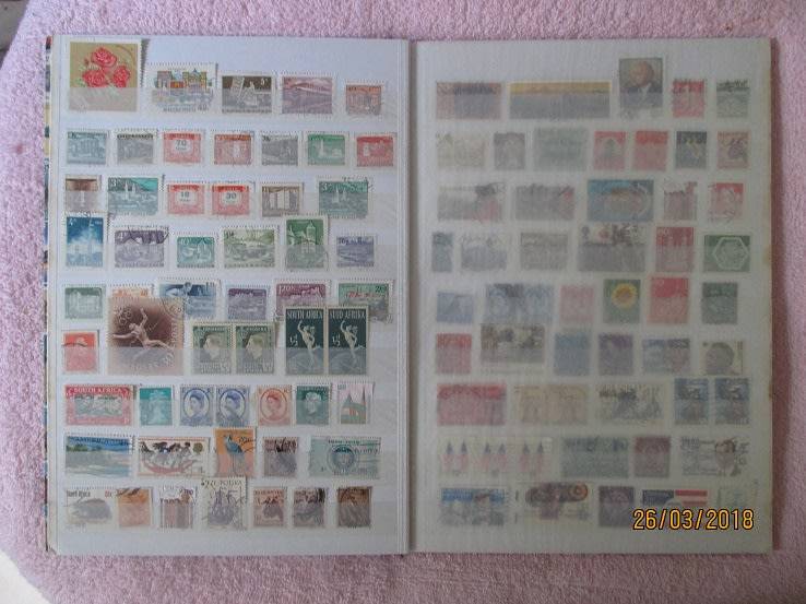 CLEAN A4 STOCKBOOK FULL OF MIXED WORLD STAMPS